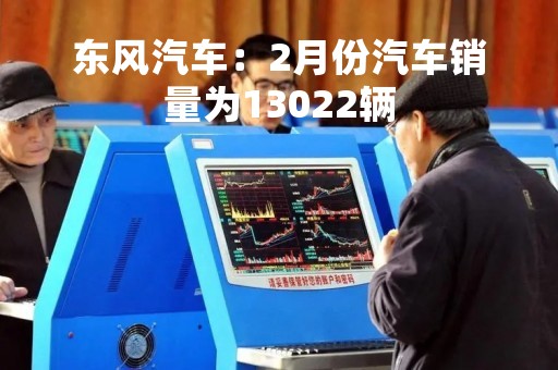 东风汽车：2月份汽车销量为13022辆
