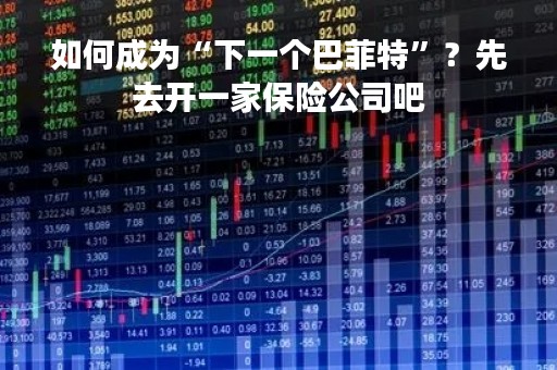 如何成为“下一个巴菲特”？先去开一家保险公司吧