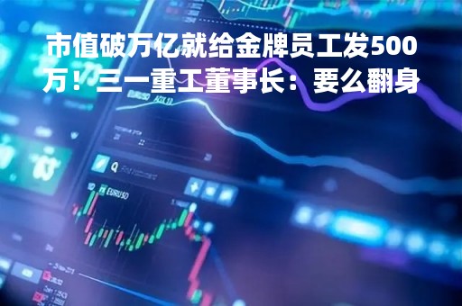 市值破万亿就给金牌员工发500万！三一重工董事长：要么翻身，要么翻船