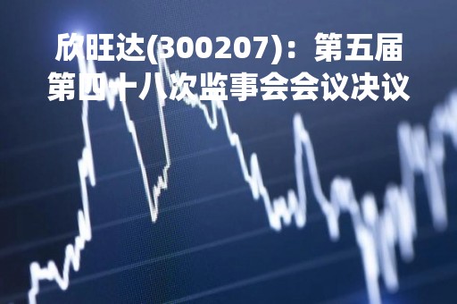 欣旺达(300207)：第五届第四十八次监事会会议决议，11项议案获通过