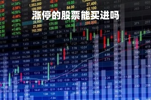 涨停的股票能买进吗
