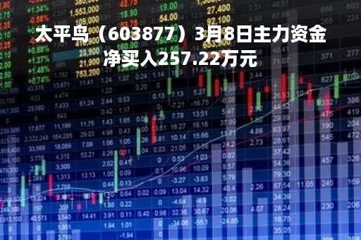 太平鸟（603877）3月8日主力资金净买入257.22万元