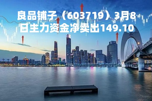 良品铺子（603719）3月8日主力资金净卖出149.10万元