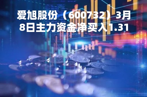 爱旭股份（600732）3月8日主力资金净买入1.31亿元