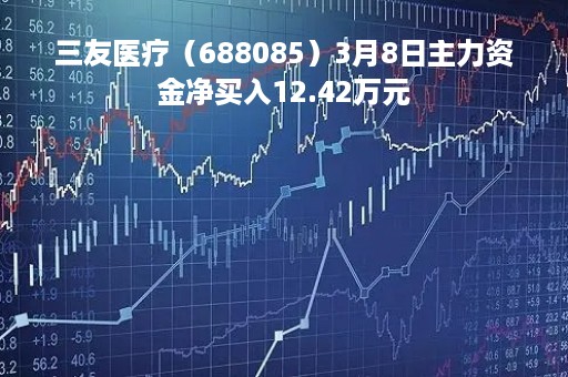 三友医疗（688085）3月8日主力资金净买入12.42万元