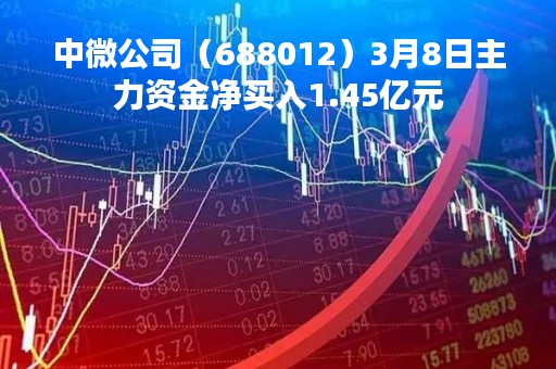 中微公司（688012）3月8日主力资金净买入1.45亿元