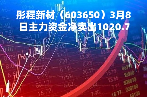 彤程新材（603650）3月8日主力资金净卖出1020.78万元