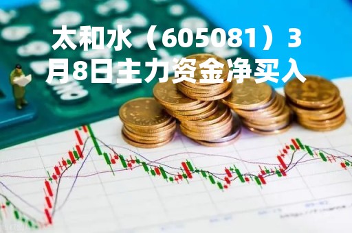 太和水（605081）3月8日主力资金净买入543.05万元