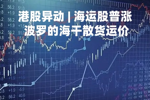 港股异动 | 海运股普涨 波罗的海干散货运价指数连涨14天