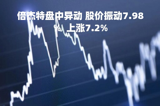 倍杰特盘中异动 股价振动7.98%  上涨7.2%