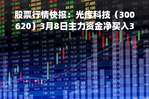 股票行情快报：光库科技（300620）3月8日主力资金净买入345.77万元