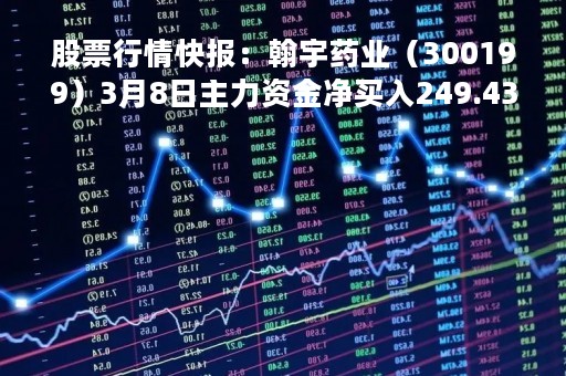 股票行情快报：翰宇药业（300199）3月8日主力资金净买入249.43万元