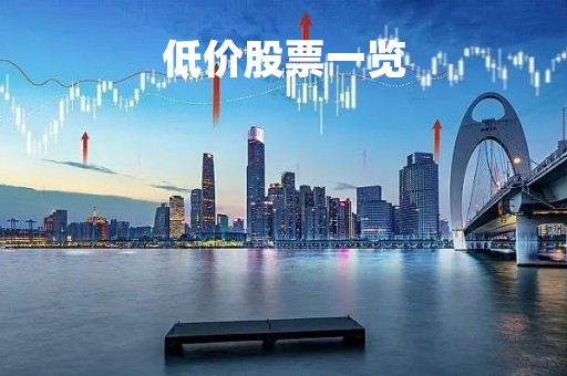 低价股票一览