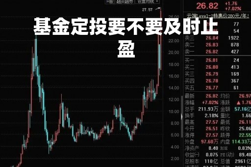 基金定投要不要及时止盈