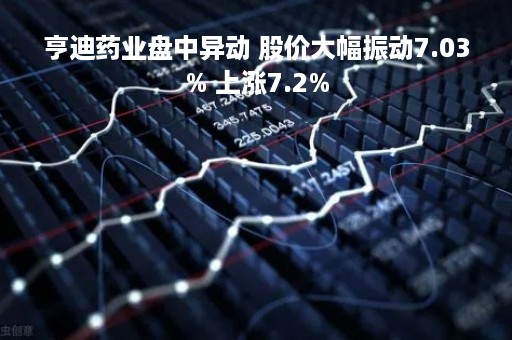 亨迪药业盘中异动 股价大幅振动7.03% 上涨7.2%