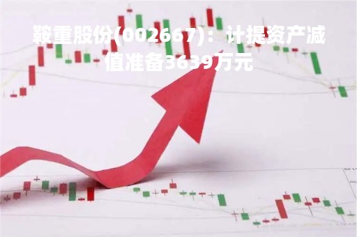 鞍重股份(002667)：计提资产减值准备3639万元