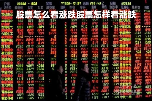 股票怎么看涨跌股票怎样看涨跌