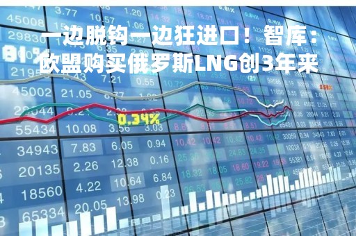 一边脱钩一边狂进口！智库：欧盟购买俄罗斯LNG创3年来最高