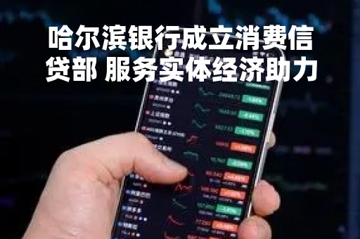 哈尔滨银行成立消费信贷部 服务实体经济助力龙江消费复苏