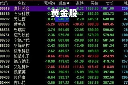 黄金股