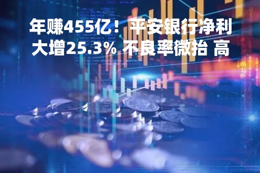 年赚455亿！平安银行净利大增25.3% 不良率微抬 高管团队这样解读业绩