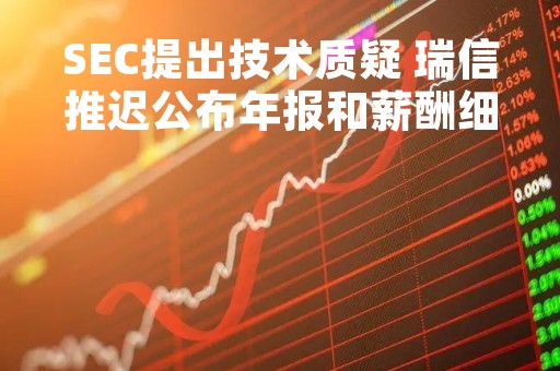 SEC提出技术质疑 瑞信推迟公布年报和薪酬细节