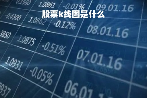 股票k线图是什么