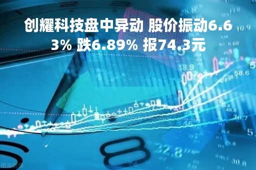 创耀科技盘中异动 股价振动6.63% 跌6.89% 报74.3元