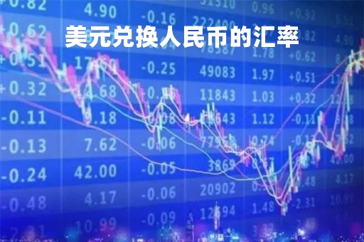 美元兑换人民币的汇率