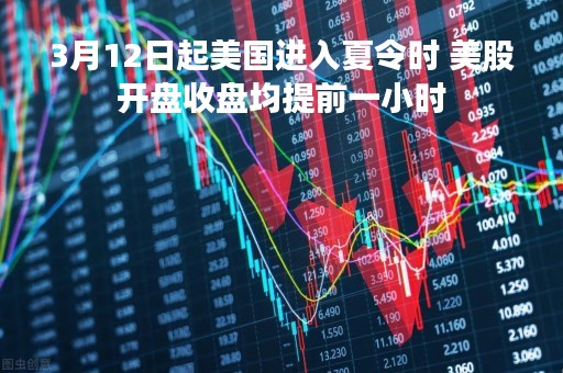 3月12日起美国进入夏令时 美股开盘收盘均提前一小时