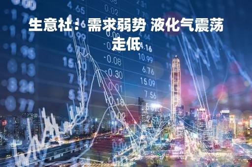 生意社：需求弱势 液化气震荡走低