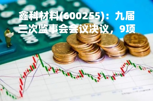 鑫科材料(600255)：九届三次监事会会议决议，9项议案获通过