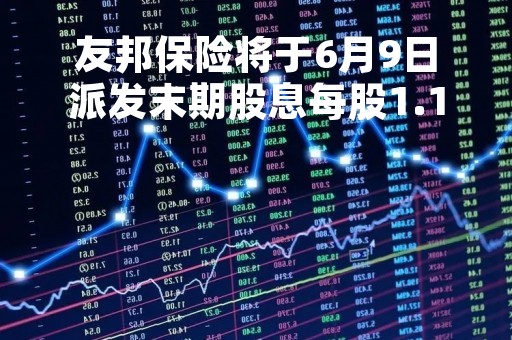 友邦保险将于6月9日派发末期股息每股1.134港元