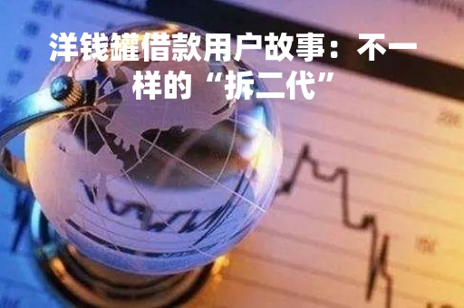 洋钱罐借款用户故事：不一样的“拆二代”