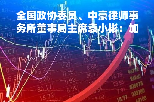 全国政协委员、中豪律师事务所董事局主席袁小彬：加快数字资产立法 为科技变革提供法治保障