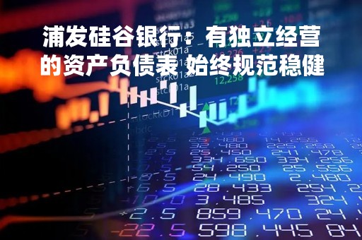 浦发硅谷银行：有独立经营的资产负债表 始终规范稳健经营