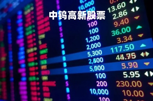 中钨高新股票