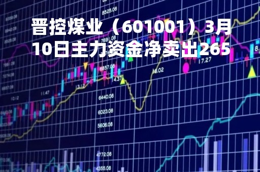 晋控煤业（601001）3月10日主力资金净卖出265.44万元