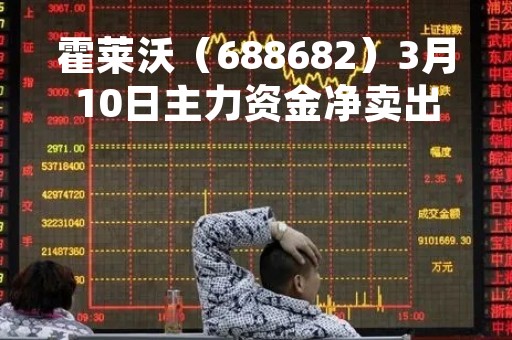 霍莱沃（688682）3月10日主力资金净卖出648.87万元