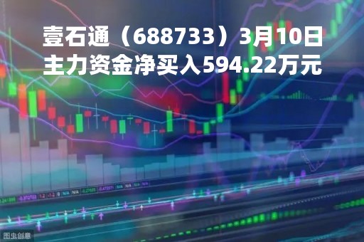 壹石通（688733）3月10日主力资金净买入594.22万元