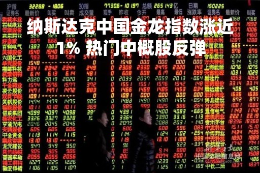 纳斯达克中国金龙指数涨近1% 热门中概股反弹