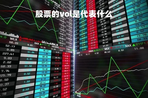 股票的vol是代表什么