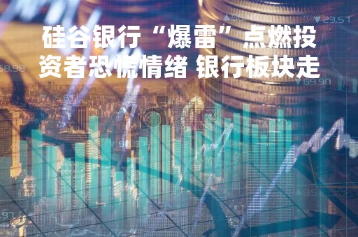 硅谷银行“爆雷”点燃投资者恐慌情绪 银行板块走低
