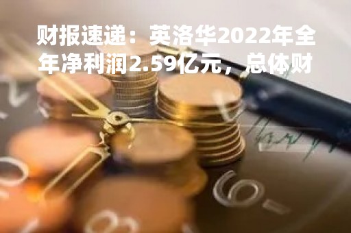 财报速递：英洛华2022年全年净利润2.59亿元，总体财务状况一般