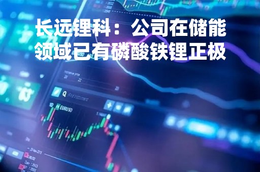 长远锂科：公司在储能领域已有磷酸铁锂正极材料布局，2023年将开始批量出货