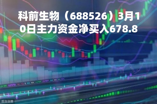科前生物（688526）3月10日主力资金净买入678.86万元
