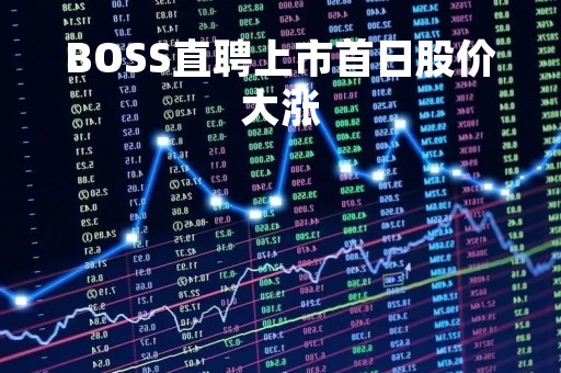 BOSS直聘上市首日股价大涨