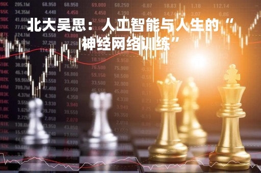 北大吴思：人工智能与人生的“神经网络训练”