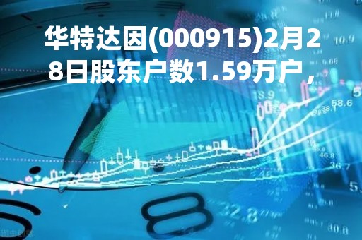 华特达因(000915)2月28日股东户数1.59万户，较上期增加19.46%