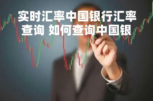 实时汇率中国银行汇率查询 如何查询中国银行实时外汇牌价